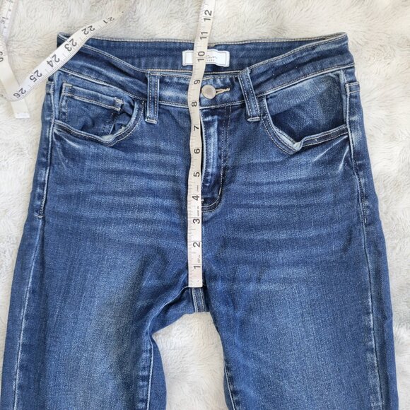 EUC KanCan Signature Estilo Mid-Rise Stretch Skinny Denim Jeans Women's 26 - Picture 6 of 8